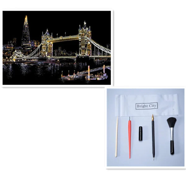 Fireworks Art Kit featuring Iconic Cities and Landmarks Worldwide - Himpall