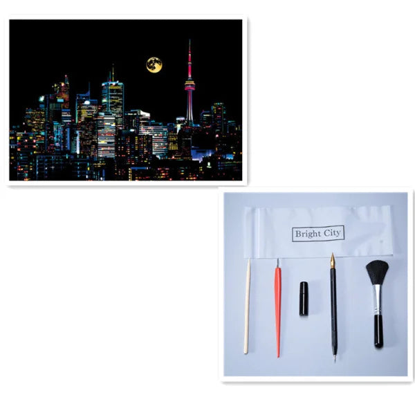 Fireworks Art Kit featuring Iconic Cities and Landmarks Worldwide - Himpall
