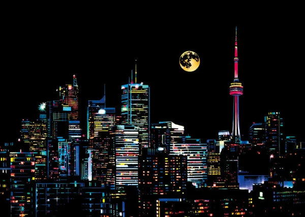 Fireworks Art Kit featuring Iconic Cities and Landmarks Worldwide - Himpall