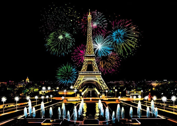 Fireworks Art Kit featuring Iconic Cities and Landmarks Worldwide - Himpall