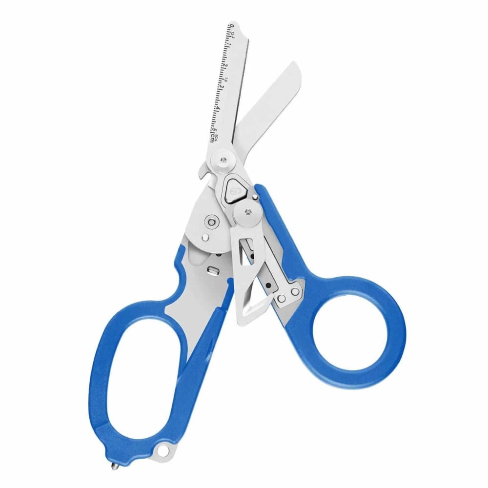 First Aid Specialist Tactical Folding Scissors - Blue.