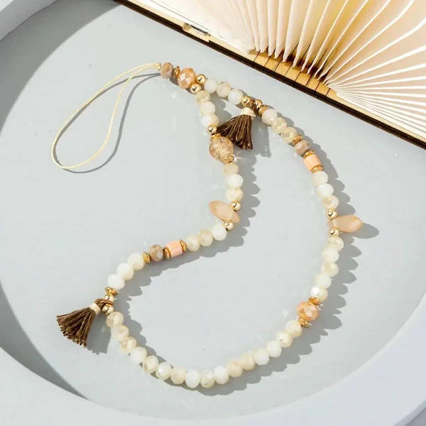 Five-Pointed Star Pendant Acrylic Mobile Phone Chain for Stylish Accessory - Himpall