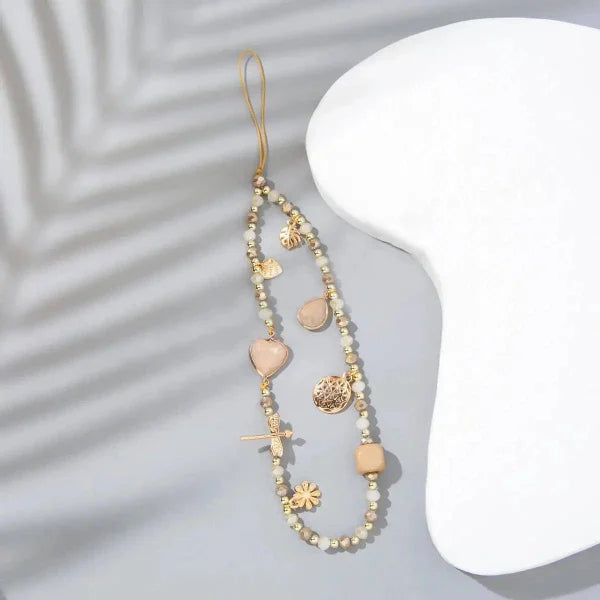 Five-Pointed Star Pendant Acrylic Mobile Phone Chain for Stylish Accessory - Himpall