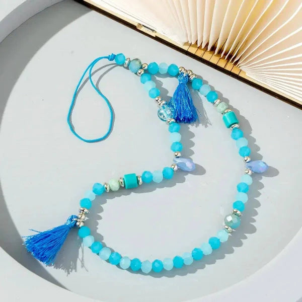 Five-Pointed Star Pendant Acrylic Mobile Phone Chain for Stylish Accessory - Himpall