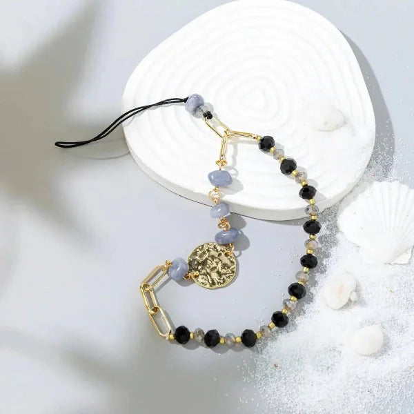 Five-Pointed Star Pendant Acrylic Mobile Phone Chain for Stylish Accessory - Himpall