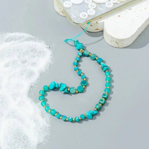 Five-Pointed Star Pendant Acrylic Mobile Phone Chain for Stylish Accessory - Himpall