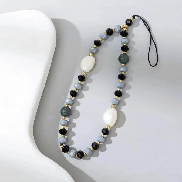 Five-Pointed Star Pendant Acrylic Mobile Phone Chain for Stylish Accessory - Himpall