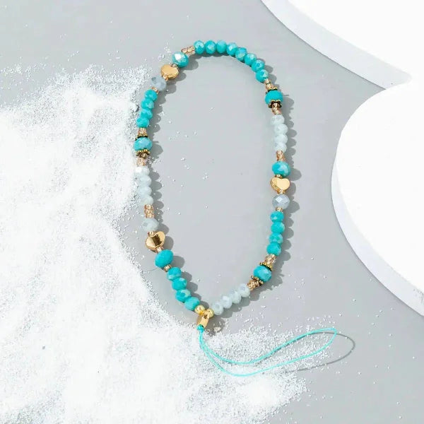 Five-Pointed Star Pendant Acrylic Mobile Phone Chain for Stylish Accessory - Himpall