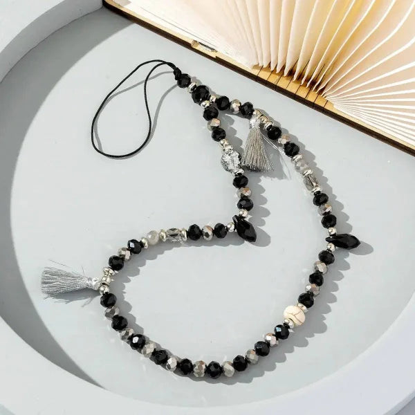 Five-Pointed Star Pendant Acrylic Mobile Phone Chain for Stylish Accessory - Himpall