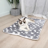 Flannel Pet Mat Dog Bed Cat Bed Thicken Sleeping Mat Dog Blanket Mat For Puppy Kitten Pet Dog Bed for Small Large Dogs