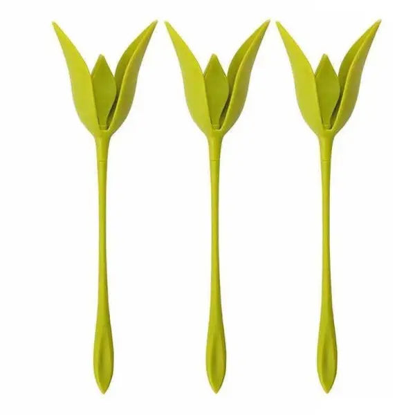 Flower-Shaped Napkin Storage Rack – Decorative Desktop Tissue Holder - 3 Opp Packages Without Tissue