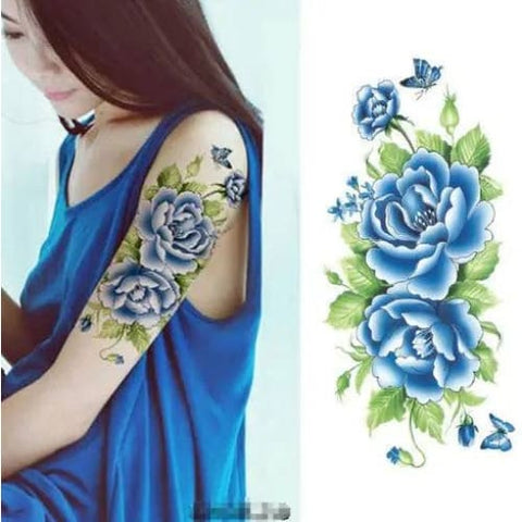 Flower tattoo sticker - 9030