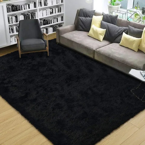 Fluffy Rugs for Bedroom – Soft Non-Slip Area Rugs for Living Room and Hardwood Floors