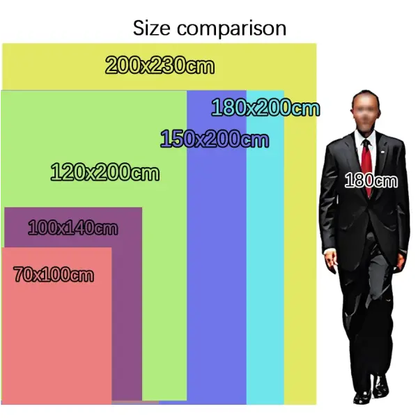 Fluffy Coral Velvet Blanket Flannel Plush Comfortable Thickened and Warm Soft Sofa Throw Blanket for Air-Conditioned