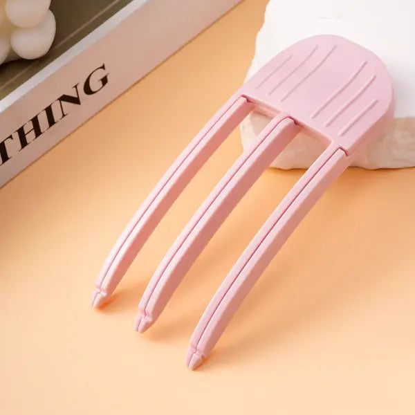 Volumizing Hair Clips Plastic Barrettes for Root Lift and Styling - pink 1