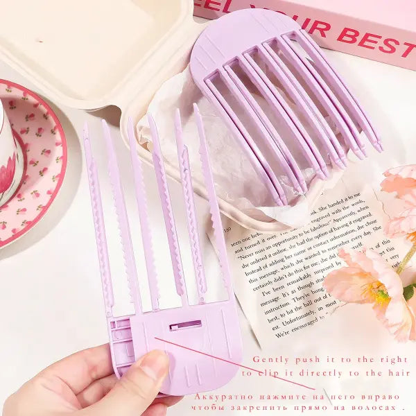 Fluffy Hairpin Curling Bangs Clips Hair Roots Volumizing Hair Clips Women Curling Fixed Shape Clips Fashion Volume Hair