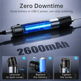 Cordless Soldering Iron Rechargeable Battery Portable Repair Kit - HS-03 / China Mainland
