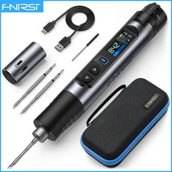 Cordless Soldering Iron Rechargeable Battery Portable Repair Kit - HS-03 / China Mainland