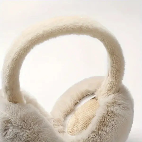 Foldable Adjustable Women’s Winter Ear Muffs – Fashionable Outdoor Ear Warmers for Cold Weather