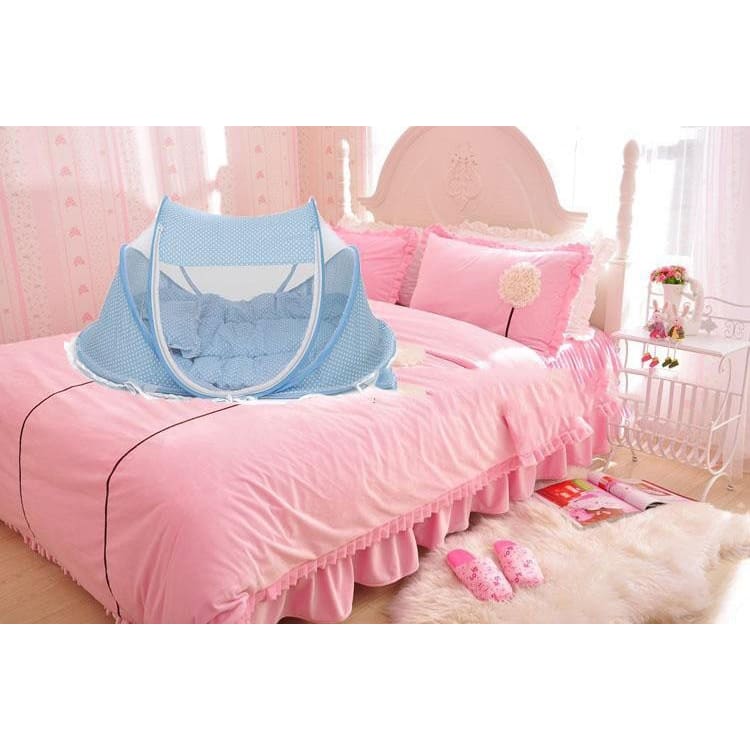 Foldable Baby Bed Net With Pillow Net 2pieces Set