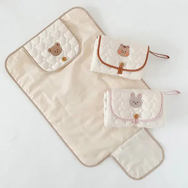 Foldable Portable Diaper Changing Pad Baby Infant Diaper Urine Mat for Newborn Simple Bedding Changing Cover Pad
