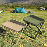 Folding stool for outdoor leisure camping and hiking fishing trips convenient shoulder bag style portable stool