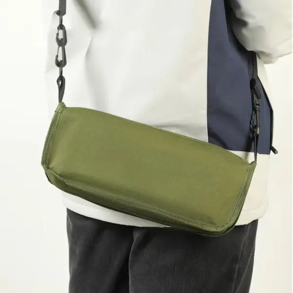 Folding stool for outdoor leisure camping and hiking fishing trips convenient shoulder bag style portable stool