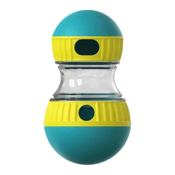 Food Dispensing Dog Toy Tumbler Leaky Food Ball Puzzle for Interactive Play - Himpall