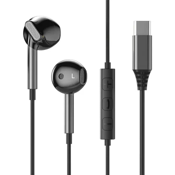 Samsung Galaxy S26 samsung earphones hifi wired headphones with mic volume control - Black Type C