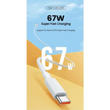 For Xiaomi 67W USB Super Fast Charger Power Adapter Mi 12 11 6A Type C Cable POCO X5 X4 Pro Note 9 10 11 Charging