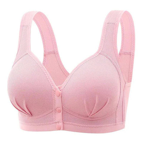 Front Close Bra – Comfortable Cotton Bra with Seamless Support