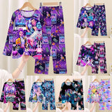 Full Sleeve Pajamas Set Children Coswear Sleepwear