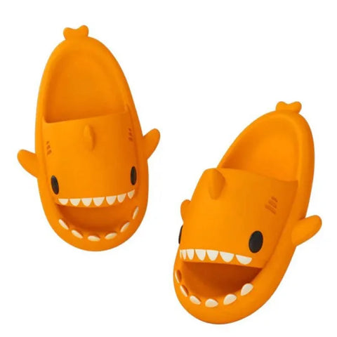 Adult’s Slippers Indoor Outdoor Funny Shark Cartoon