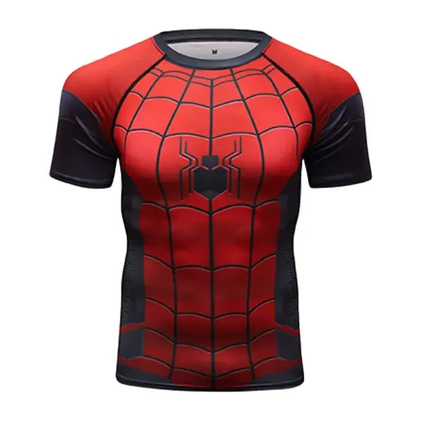 Funny Spider Short Sleeve Tops 3D Printed Unisex Cosplay Style - 150TX264150142 / XXS