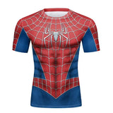 Funny Spider Short Sleeve Tops 3D Printed Unisex Cosplay Style - 150TX264150149 / M