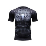 Funny Spider Short Sleeve Tops 3D Printed Unisex Cosplay Style - 150TX264150145 / XXS