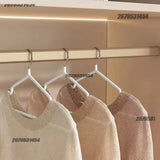 Premium Non-Marking Metal Clothes Hangers Heavy-Duty Space-Saving Wardrobe Organizer
