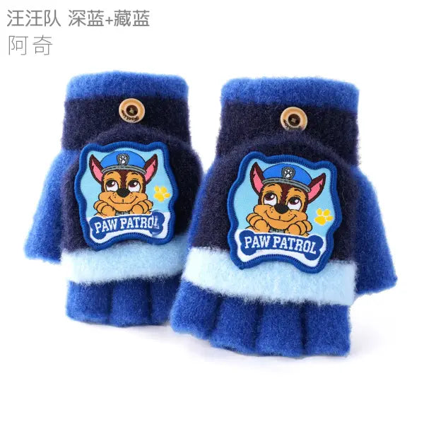 Genuine Paw Patrol Winter KIDS Glove Chase Marshall Skye Everest Rubble Zuma Rocky Ryder Children Mittens Christmas