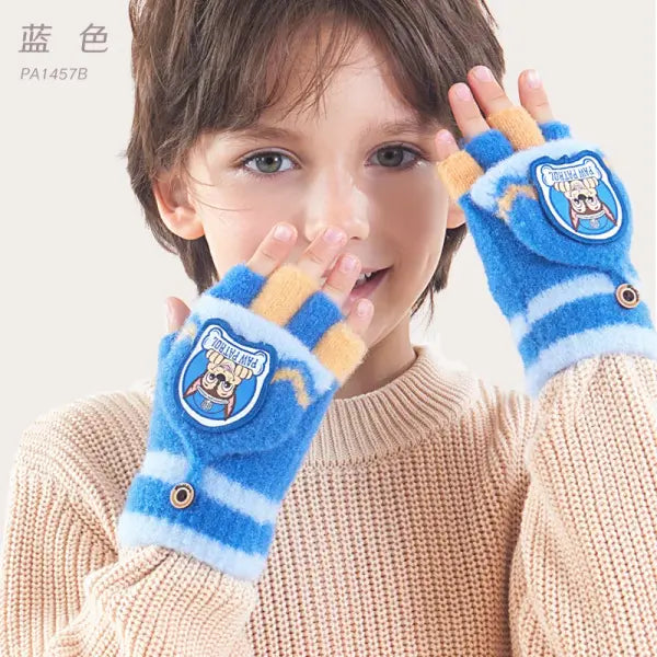 Genuine Paw Patrol Winter KIDS Glove Chase Marshall Skye Everest Rubble Zuma Rocky Ryder Children Mittens Christmas