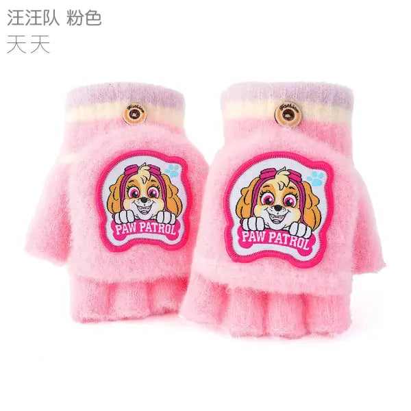 Genuine Paw Patrol Winter KIDS Glove Chase Marshall Skye Everest Rubble Zuma Rocky Ryder Children Mittens Christmas
