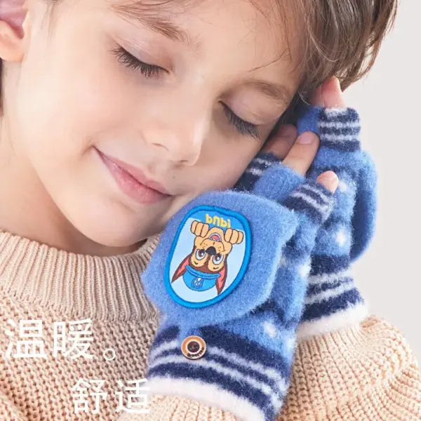 Genuine Paw Patrol Winter KIDS Glove Chase Marshall Skye Everest Rubble Zuma Rocky Ryder Children Mittens Christmas