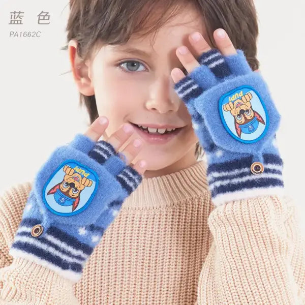 Genuine Paw Patrol Winter KIDS Glove Chase Marshall Skye Everest Rubble Zuma Rocky Ryder Children Mittens Christmas