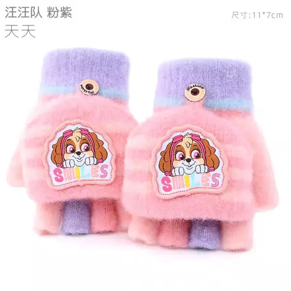 Paw Patrol Kids Winter Mittens & Gloves - 2-6T Toddler Warm Fleece Gift for Boys & Girls - PA1862E (2-6T)