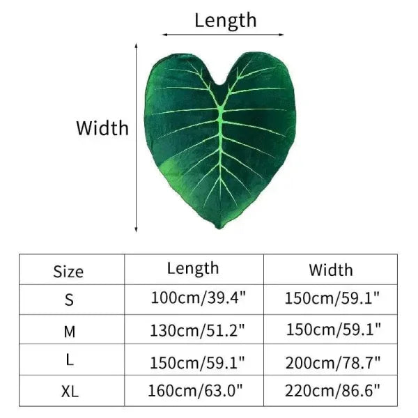 Giant Leaf Blanket for Luxurious Comfort and Stylish Home Decor - Himpall
