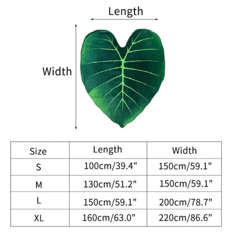 Giant Leaf Blanket for Luxurious Comfort and Stylish Home Decor - Himpall