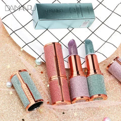 Glitter Color-Changing Lipstick – Long-Lasting Waterproof Lip Tint - Himpall