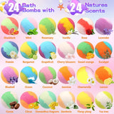 Glow-in-the-Dark Bath Bombs doll set for kids (multi) – fizzing bubble fun - None