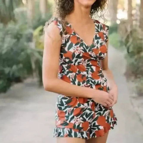 fashion swim romper