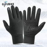 GTUBIKE Cycling & Motorbike Gloves – Warm Waterproof Autumn/Winter Gloves for Men & Women Touchscreen Compatible
