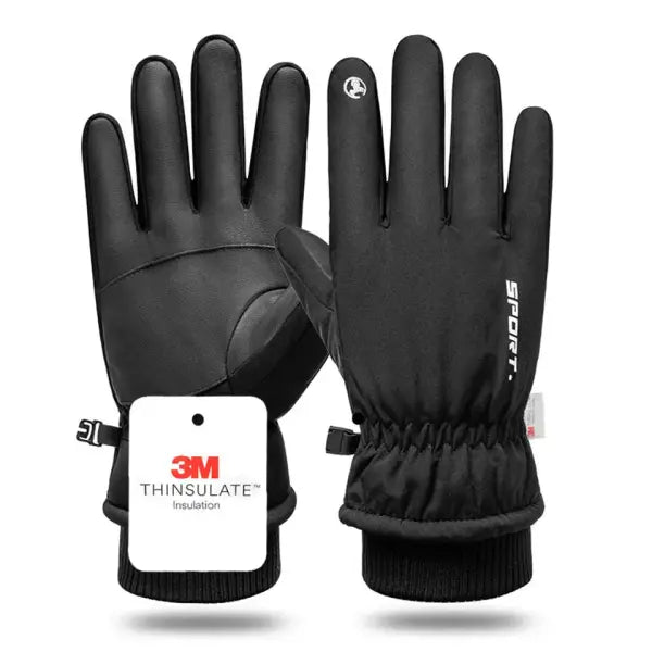 GTUBIKE Winter Gloves – Thickened Waterproof Cold-Resistant Gloves for Cycling Skiing & Outdoor Activities Touchscreen